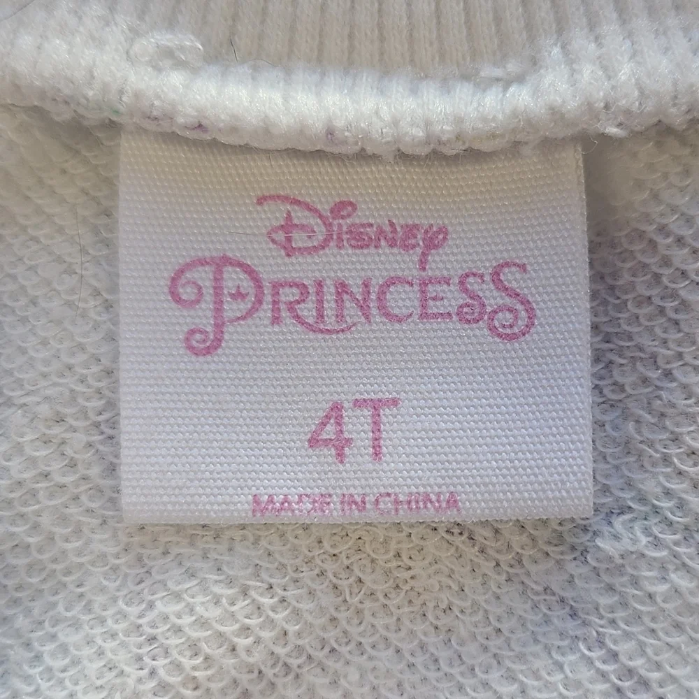 Disney Princess Little Mermaid Ariel Sweatshirt Girls 4T Pullover